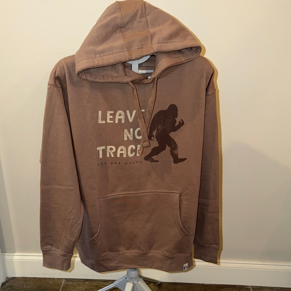 PAC Nor Westy Sasquatch Brown Hoodie - Picture 1 of 8